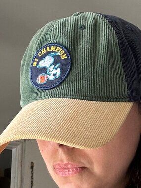 Personalized Peanuts snoopy baseball Cap Adjustable